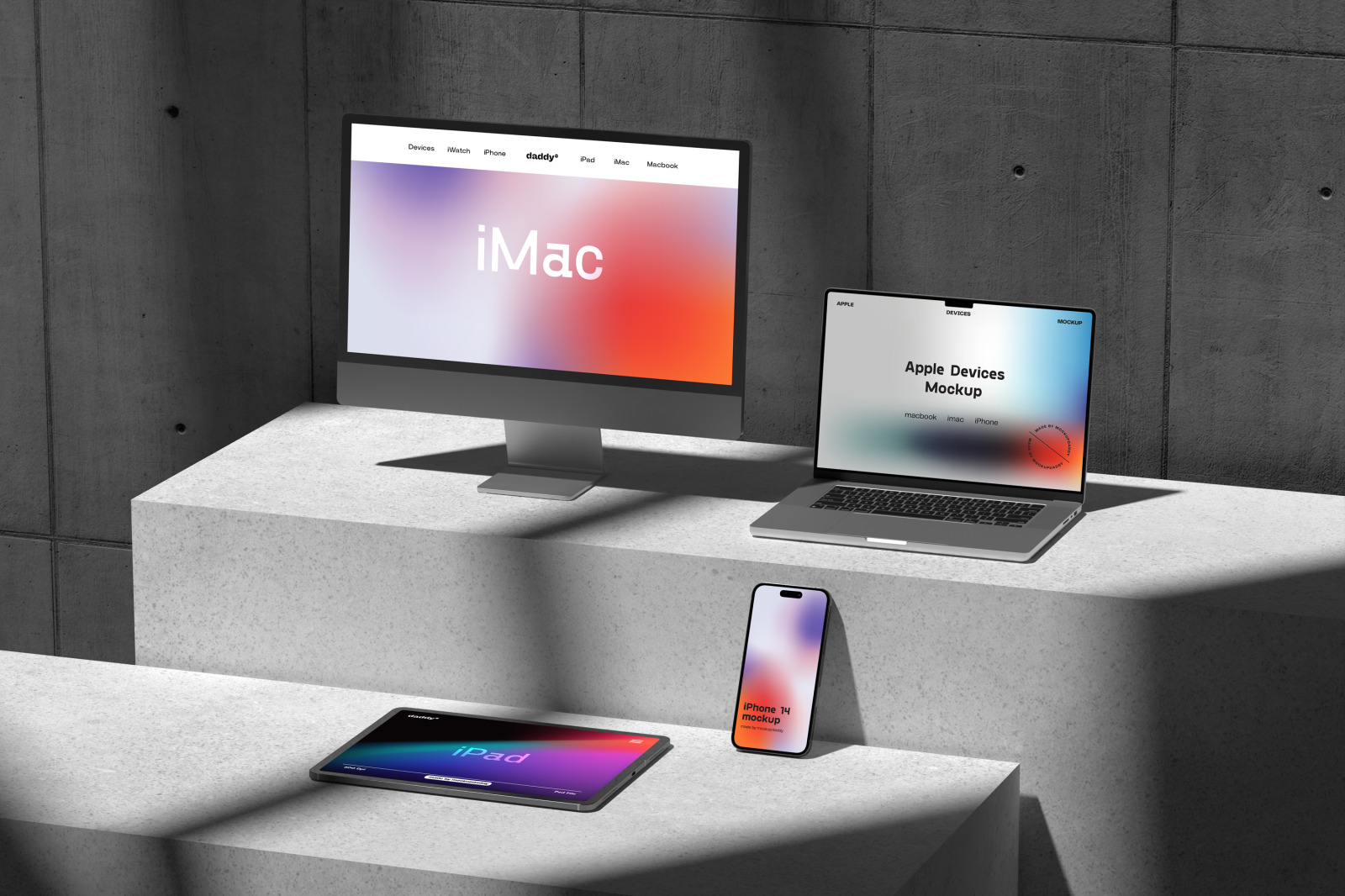 Apple Devices Mockup Apple Devices Mockup