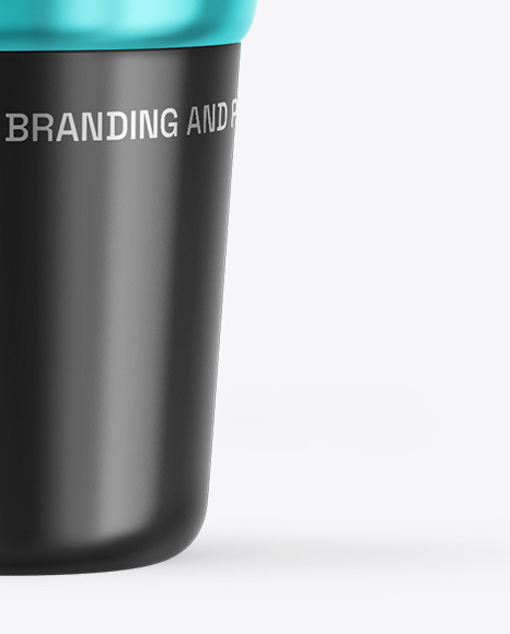 Metallic Cosmetic Tube Mockup