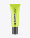 Matte Cosmetic Tube Mockup