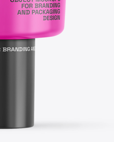 Glossy Cosmetic Tube Mockup