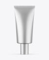 Matte Metallic Cosmetic Tube Mockup