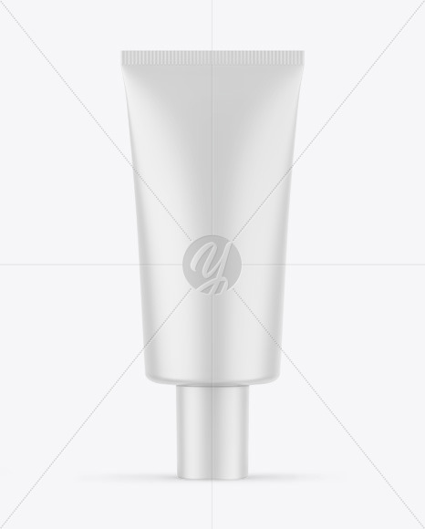 Matte Cosmetic Tube Mockup