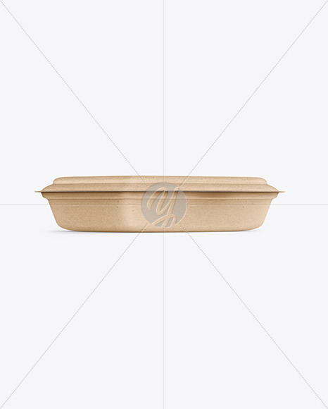 Kraft Food Container Mockup