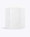 Hexagonal Paper Box Mockup