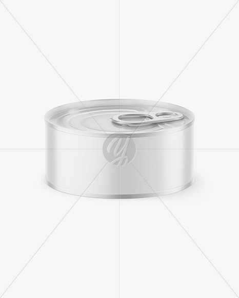 Matte Tin Can Mockup