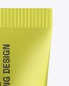 Matte Metallic Cosmetic Tube Mockup