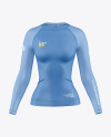 Long Sleeve Compression T-Shirt Mockup – Front View