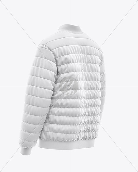 Men's Bomber Jacket Mockup