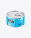 Glossy Tin Can Mockup