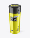 Metallic Thermo Bottle Mockup