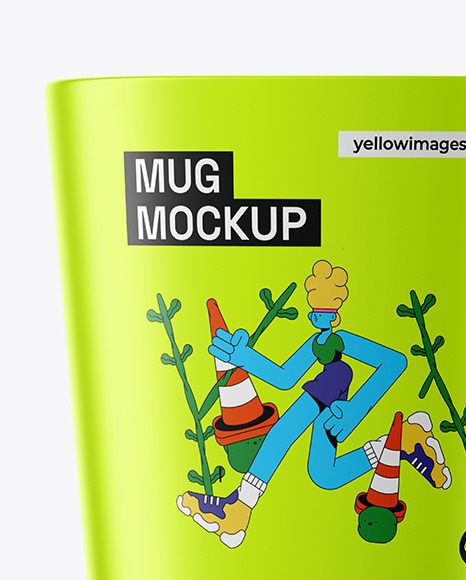 Metallized Mug Mockup