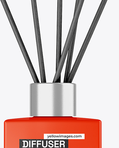 Glossy Diffuser Bottle Mockup