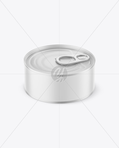 Matte Tin Can Mockup