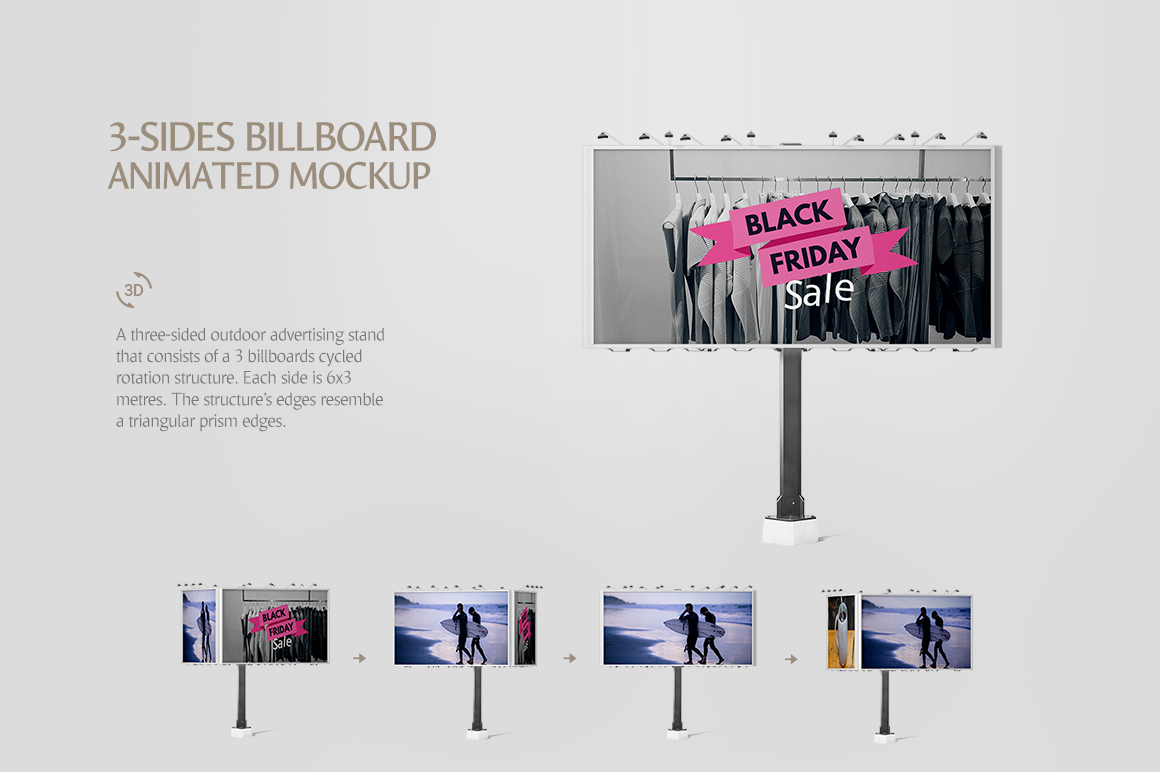 Billboard Animated Mockups Bundle