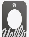 Door Hanger Mockup - Half Side View