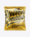 Metallic Snack Package Mockup