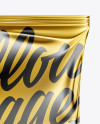 Metallic Snack Package Mockup