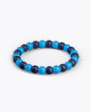 Glossy Bracelet With Paper Label Mockup