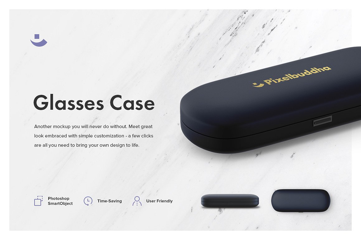 Glasses Case Mockup Set Glasses Case Mockup Set
