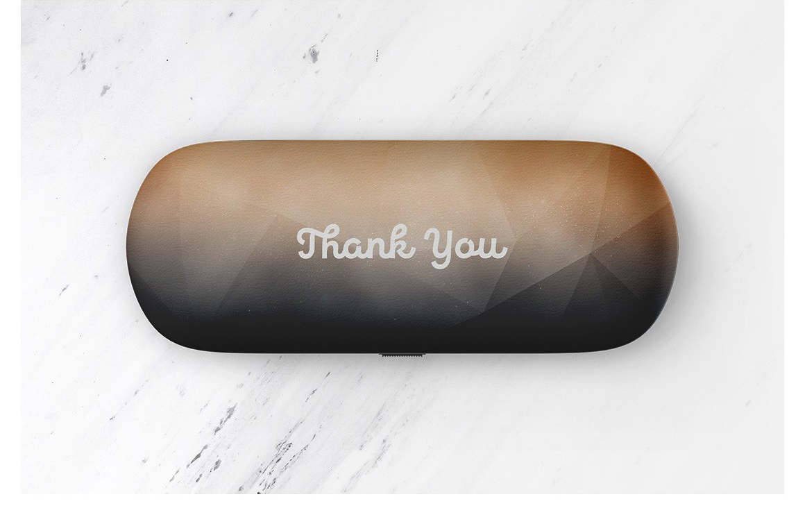 Glasses Case Mockup Set Glasses Case Mockup Set
