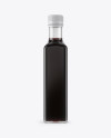 Glass Bottle 250ml w/ Wild Elderflower Vinegar Mockup Glass Bottle 250ml w/ Wild Elderflower Vinegar Mockup