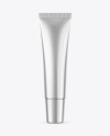 Metallic Cosmetic Tube Mockup