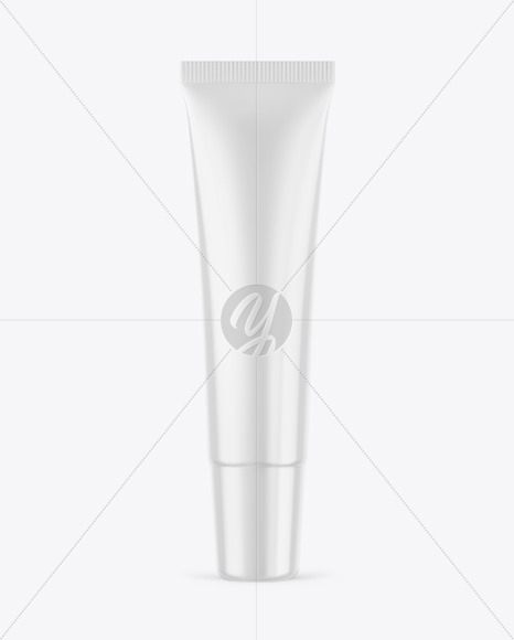 Glossy Cosmetic Tube Mockup