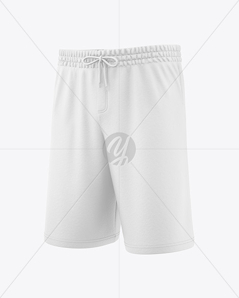 Men's Shorts Mockup - Half Side View