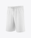 Men's Shorts Mockup - Half Side View