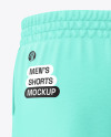 Men&#039;s Shorts Mockup - Back View