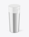 Matte Metallic Thermo Bottle Mockup