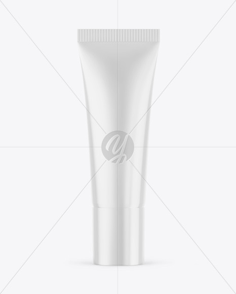 Glossy Cosmetic Tube Mockup