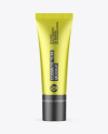 Matte Metallic Cosmetic Tube Mockup