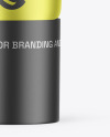 Matte Metallic Cosmetic Tube Mockup