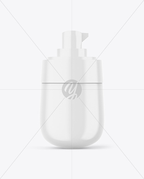 Glossy Pump Bottle Mockup