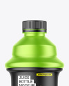 Metallized Juice Bottle Mockup