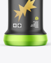 Metallized Juice Bottle Mockup