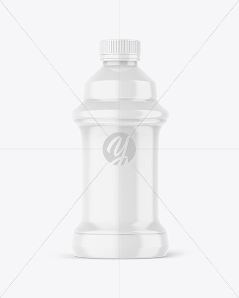 Glossy Juice Bottle Mockup