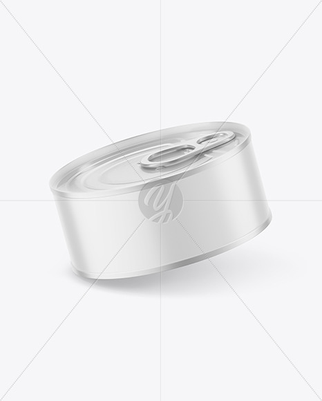 Matte Tin Can Mockup