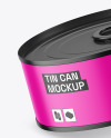 Matte Tin Can Mockup