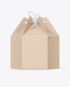 Kraft Paper Folding Box Mockup