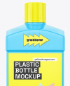 Glossy Plastic Bottle Mockup