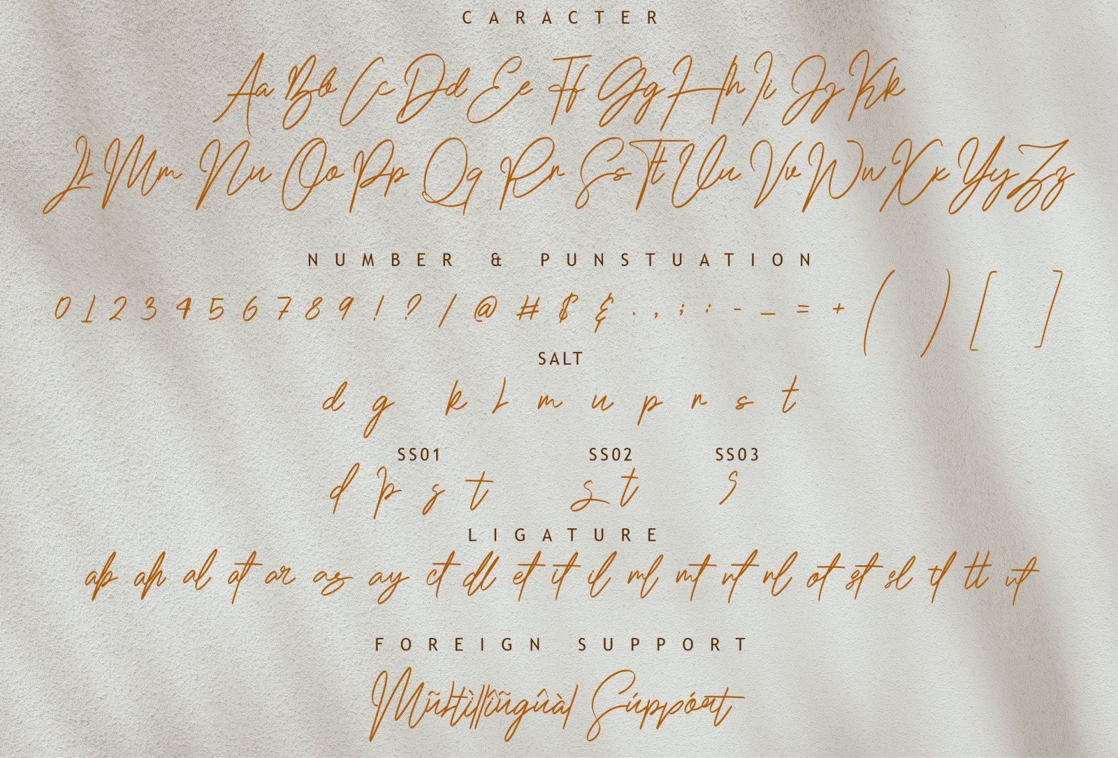 Atlantis - Handwritten font