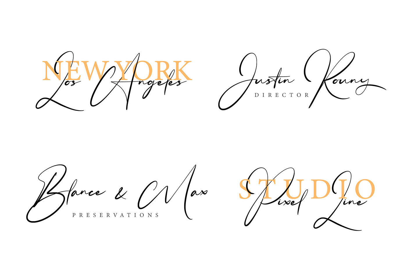 Mangollia - A style signature font Mangollia - A style signature font