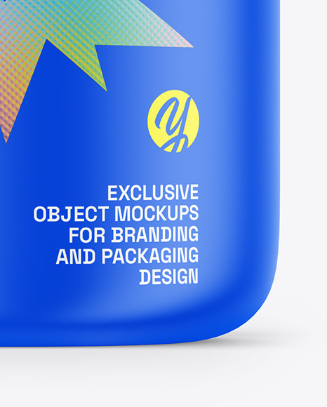 Matte Syrup Bottle Mockup Matte Syrup Bottle Mockup