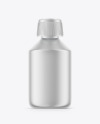 Metallized Syrup Bottle Mockup