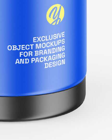 Matte Sport Bottle Mockup