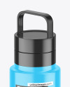 Glossy Thermos Bottle Mockup