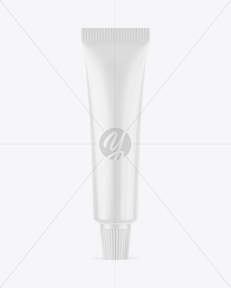 Glossy Cosmetic Tube Mockup