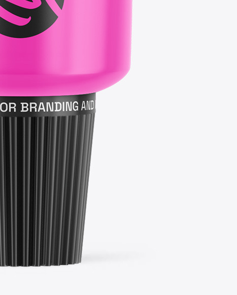 Glossy Cosmetic Tube Mockup
